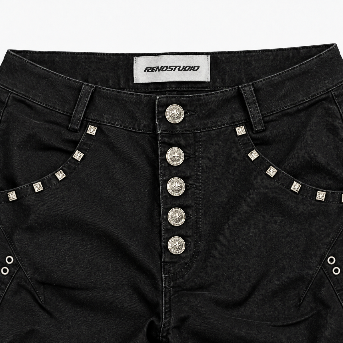 Molehide Rivet Deconstructed Y2K Strap Cargo Pants