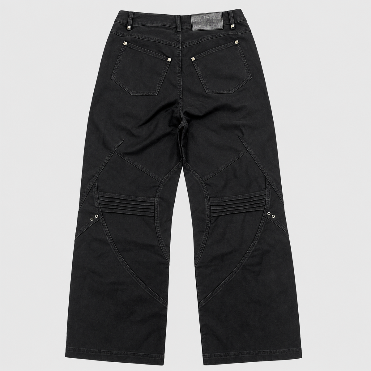 Molehide Rivet Deconstructed Y2K Strap Cargo Pants