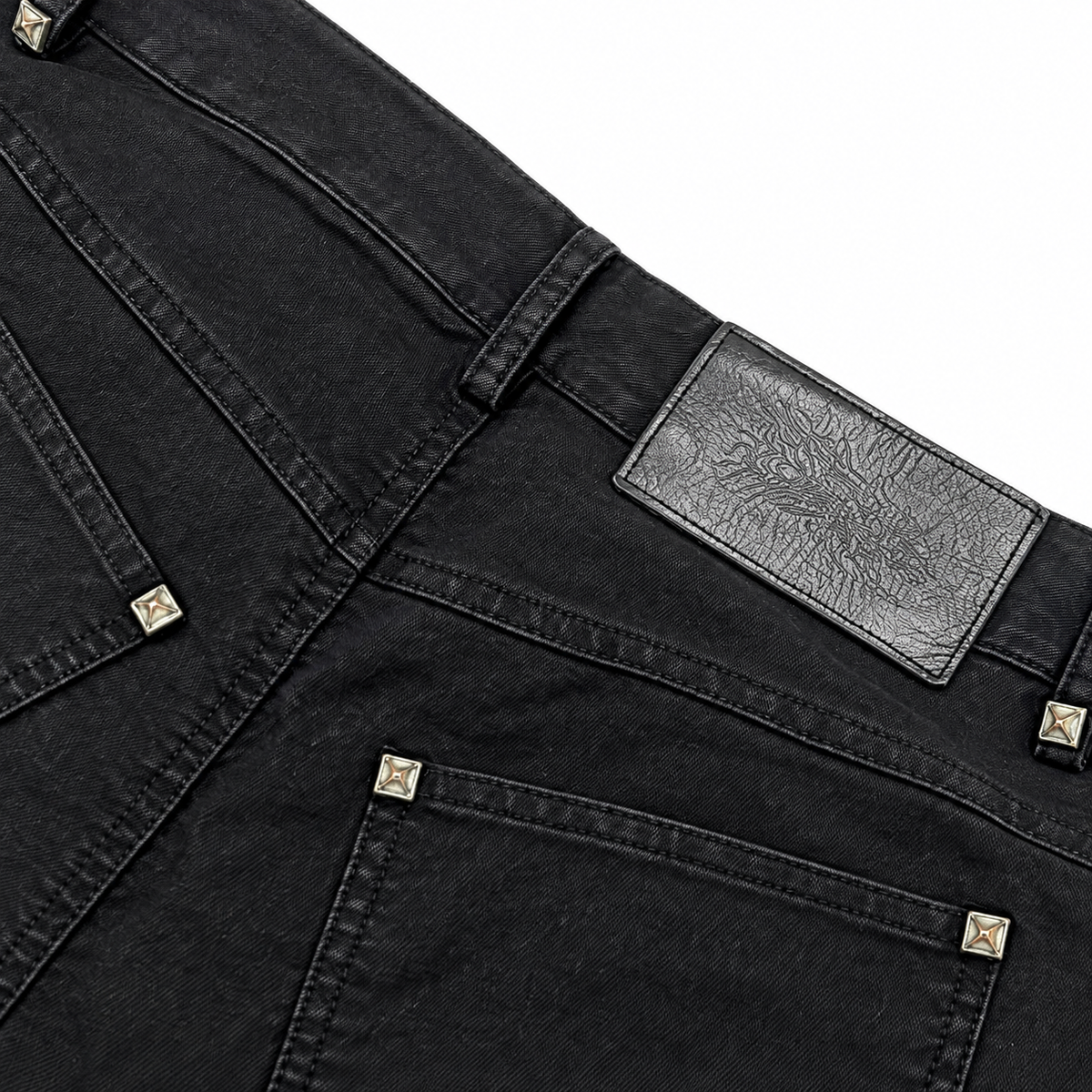 Molehide Rivet Deconstructed Y2K Strap Cargo Pants