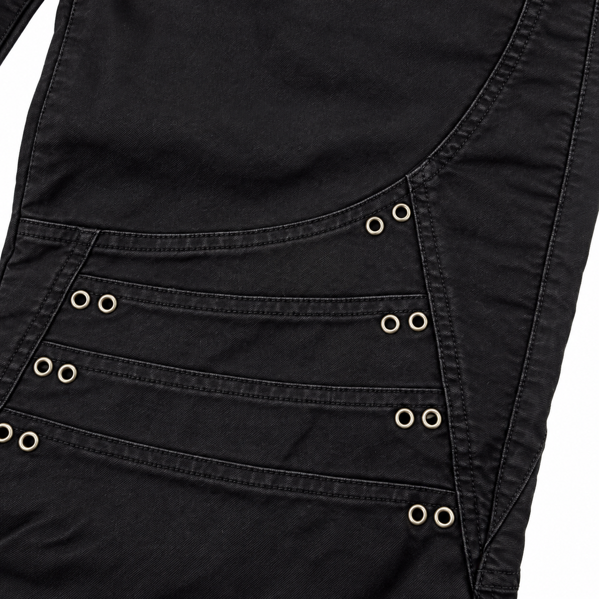 Molehide Rivet Deconstructed Y2K Strap Cargo Pants