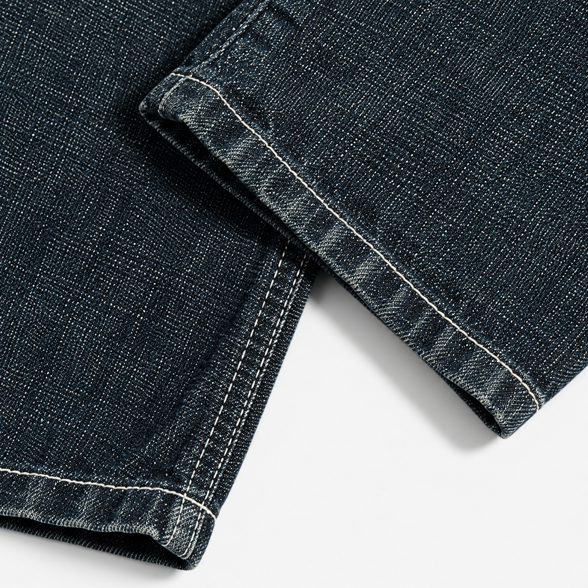 Knight Thorn Embroidered Slim-Fit Distressed Jeans